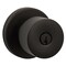 Sure-Loc Hardware Sure-Loc Hardware Bergen Round Entry Knobset, Flat Black BG107 FBL - alternate 1